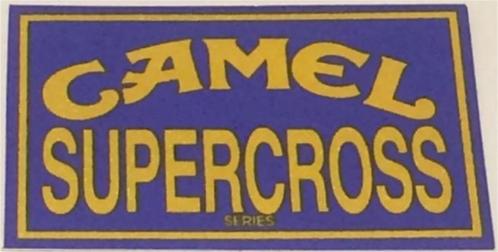 Camel Supercross metallic sticker #1, Motoren, Accessoires | Stickers, Verzenden