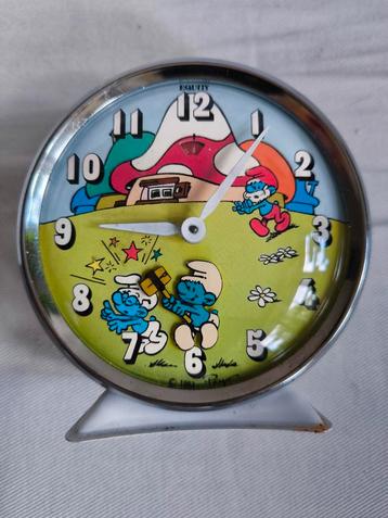 Wekker 1983 Equity Peyo Smurfs beschikbaar voor biedingen