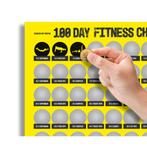 Fitness Challenge Scratchposter, Ophalen of Verzenden, Nieuw