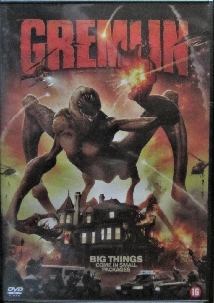 DVD HORROR- GREMLIN, Cd's en Dvd's, Dvd's | Horror, Zo goed als nieuw, Monsters, Alle leeftijden, Ophalen of Verzenden