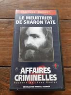 Cassette VHS Charles Manson série Affaires Criminelles, 1995, Utilisé, Thrillers et Policier, Enlèvement ou Envoi, À partir de 16 ans