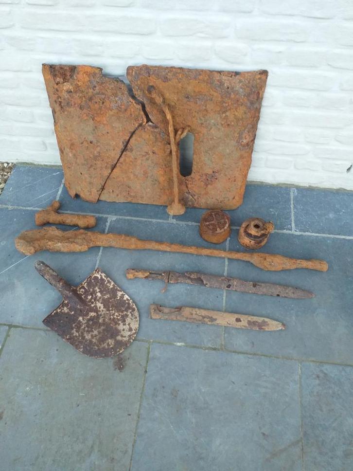 Lotje Duitse WO1 relics., Verzamelen, Militaria | Algemeen, Ophalen