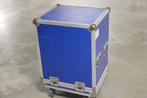 Flightcase 12HE - Stolpcase met binnenrack - blauw, Ophalen, Gebruikt, Flightcase