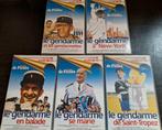 Lot 5 x Vhs - Le Gendarme / Louis De Funès, Cd's en Dvd's, VHS | Film, Komedie, Gebruikt, Ophalen of Verzenden, Vanaf 12 jaar