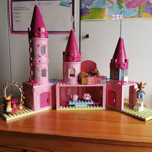 duplo 4820B - château des princesses, Kinderen en Baby's, Speelgoed | Duplo en Lego, Gebruikt, Duplo, Complete set, Ophalen of Verzenden