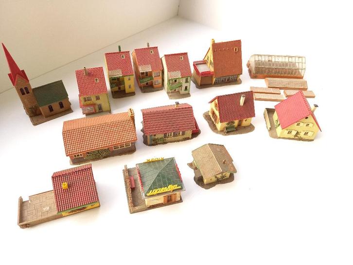 Faller huisjes, Hobby en Vrije tijd, Modeltreinen | H0, Gebruikt, Overige typen, Overige merken, Ophalen of Verzenden