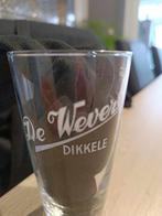 vieux verre à bière   De Wever   Dikkele, Collections, Utilisé, Enlèvement ou Envoi, Verre ou Verres