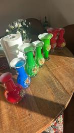 Antieke vazen murano victoriaans 7 stuks, Antiek en Kunst, Ophalen