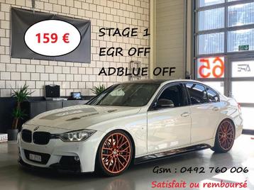 Chiptuning sur mesure 159€ Stage 1*EGR off*Adblue off  disponible aux enchères