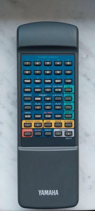 Télécommande Yamaha VQ97770 – Très bon état, TV, Hi-fi & Vidéo, Télécommandes, Utilisé, Originale, Récepteur ou Amplificateur