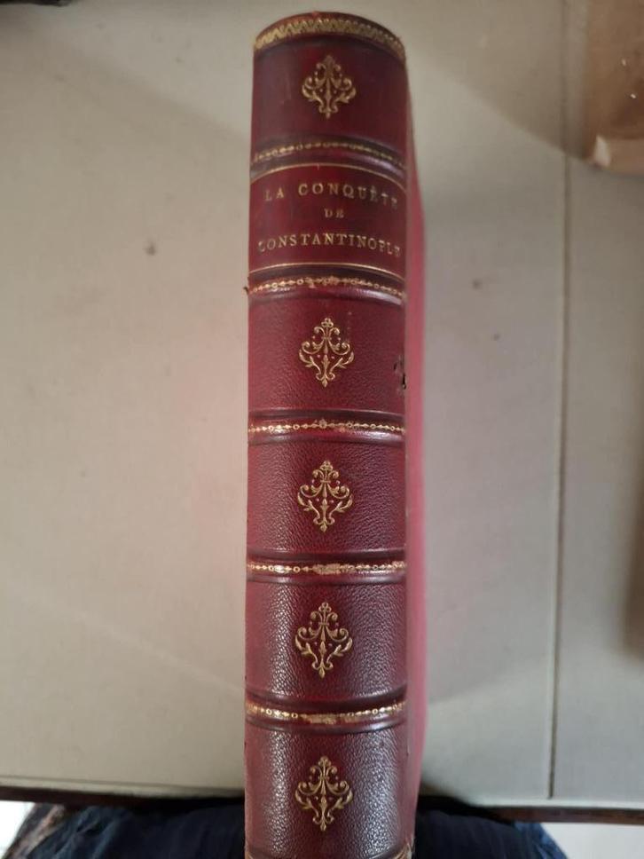 La conquête de Constantinople par Villehardouin et Henri, Boeken, Oorlog en Militair, Gelezen, Overige onderwerpen, Ophalen of Verzenden