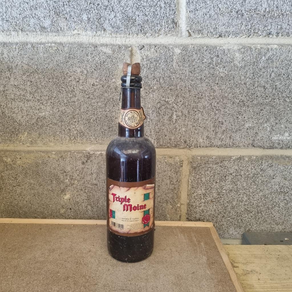 Bouteille de bière Triple Moine (modèle 2), Enlèvement ou Envoi, Utilisé, Bouteille(s), Autres marques