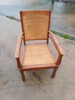 Rieten stoel, Antiek en Kunst, Ophalen of Verzenden