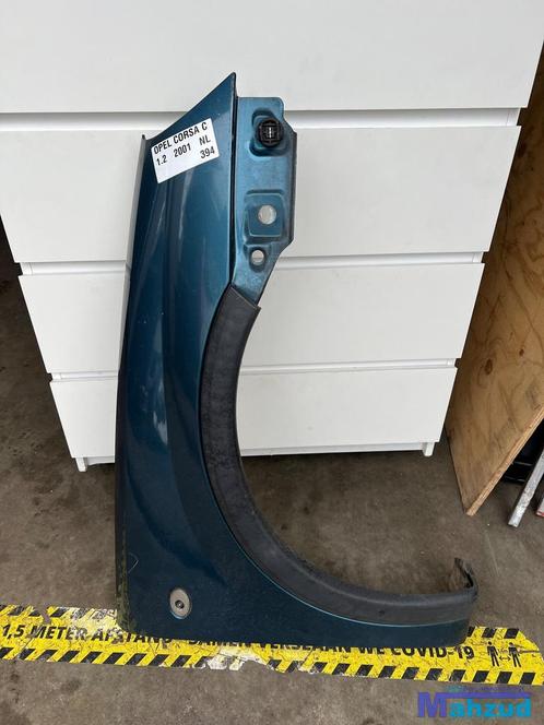 OPEL CORSA C Groen Z20M rechts scherm voorscherm zijscherm 2, Auto-onderdelen, Carrosserie, Spatbord, Opel, Gebruikt, Ophalen of Verzenden