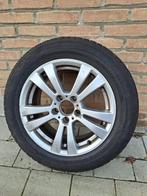 4 winterbanden op velg 205 / 60 R16 Continental, Autos : Pièces & Accessoires, Pneus & Jantes, Enlèvement, Pneus hiver