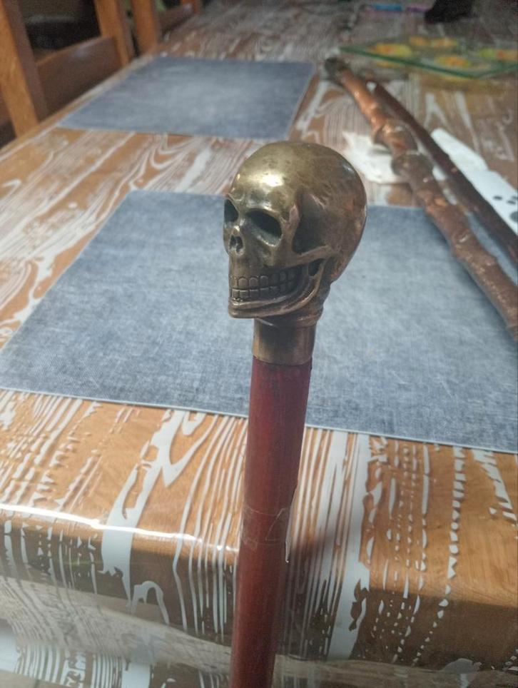 Stok met schedel/schedel, Diversen, Wandelstokken, Ophalen of Verzenden
