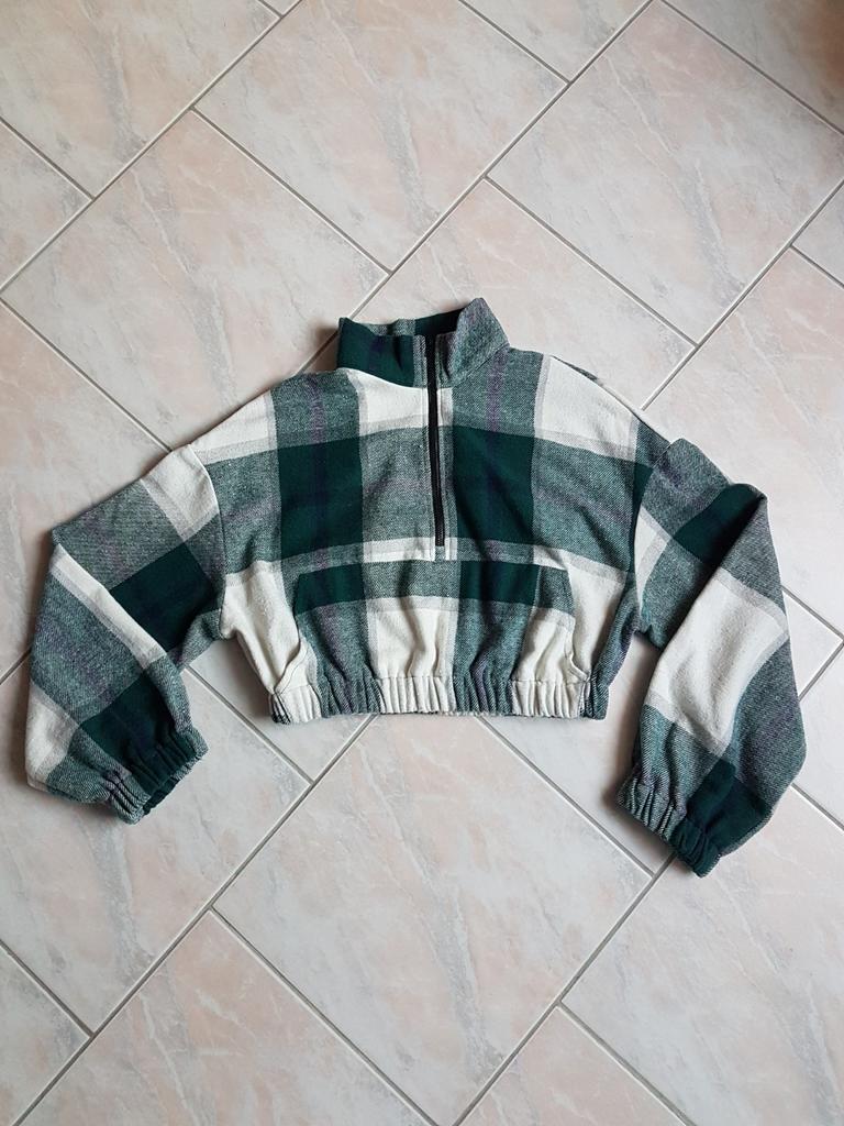 Kort sweatshirt, Kleding | Dames, Truien en Vesten, Ophalen of Verzenden, Zo goed als nieuw, Maat 36 (S), Groen