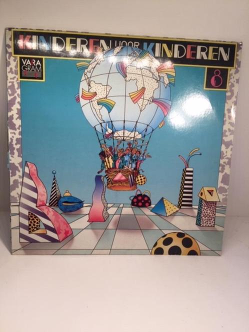 LP - Kinderen Voor Kinderen - 8 ( Vinyl ), Cd's en Dvd's, Vinyl | Kinderen en Jeugd, Zo goed als nieuw, Muziek, 6 tot 9 jaar, Ophalen of Verzenden