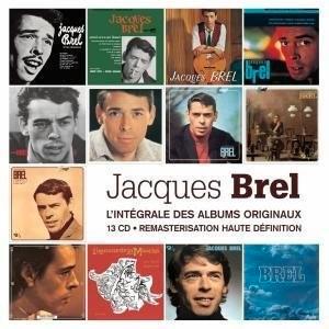 JACQUES BREL - L'INTEGRALE DES ALBUMS ORIGINAUX, CD & DVD, CD | Francophone, Comme neuf, Enlèvement ou Envoi