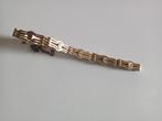 Joli bracelet souple plaqué or 1970, Bijoux, Sacs & Beauté, Autres matériaux, Enlèvement ou Envoi, Or