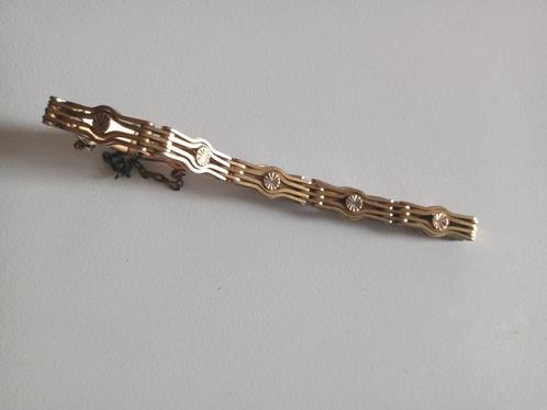 Mooie, vergulde zachte armband uit 1970, Handtassen en Accessoires, Armbanden, Overige materialen, Goud, Ophalen of Verzenden