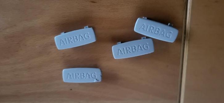 Plaques airbag en très bon état - 4 pièces VW GOLF 6, Autos : Pièces & Accessoires, Autres pièces automobiles, Volkswagen, Utilisé
