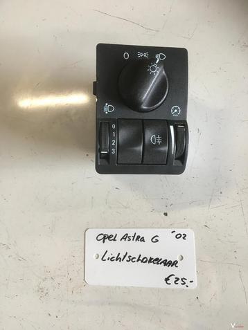 Opel Astra G 2002 1.6 8 v Lichtschakelaar beschikbaar voor biedingen