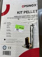 kit de raccordement émaillé noir Opsinox pour poële à pellet, Nieuw, Overige typen, Ophalen of Verzenden