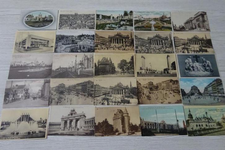 Lot 100 postkaarten Brussel Lot 100 cartes Bruxelles, Verzamelen, Postkaarten | België, Ophalen of Verzenden