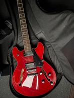 Guitare électrique Harley Benton HB-35 rouge + housse, Musique & Instruments, Instruments à corde | Guitares | Électriques, Enlèvement