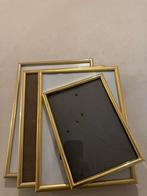 Set van 4 gouden fotokaders, Enlèvement, Utilisé
