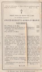 Priester Van Besien, Verzamelen, Bidprentjes en Rouwkaarten, Verzenden