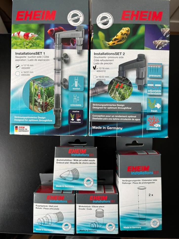 EHEIM InstallationsSET sets NIEUW, Dieren en Toebehoren, Vissen | Aquaria en Toebehoren, Nieuw, Filter of Co2, Ophalen of Verzenden