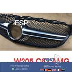 Originele W205 C63 AMG gril Mercedes C Klasse 2018 grille 63, Gebruikt, -, Ophalen of Verzenden, -