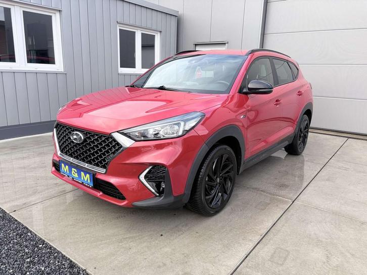 Hyundai Tucson Tucson 1.6 T-GDi N-Line AUTOMAAT *12M garanti, Auto's, Hyundai, Bedrijf, Te koop, Tucson, ABS, Airbags, Airconditioning