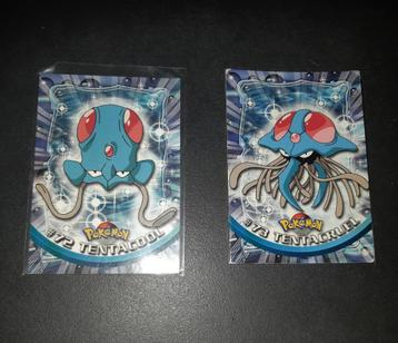 Wotc Era: setje Tentacool evoline topps pokemonkaarten (FRA), Enlèvement ou Envoi, Comme neuf