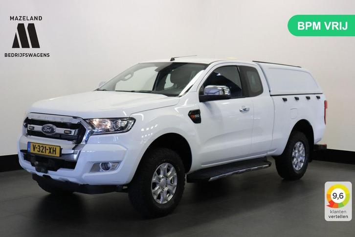 Ford Ranger 2.2 TDCi 160PK XLT Supercab EURO 6 - Airco - Nav, Auto's, Ford, Bedrijf, Ranger, 4x4, ABS, Airconditioning, Centrale vergrendeling