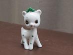 Vintage 60's Kawaii Japanese Green Dotted Deer Porcelain Dee, Enlèvement ou Envoi