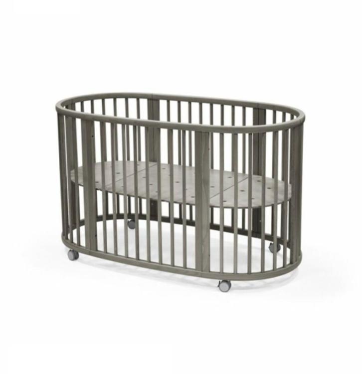 Stokke Sleepi Bed V3 Hazy Grey ledikant, Kinderen en Baby's, Babywiegjes en Ledikanten, Ledikant, Ophalen