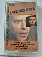 K7 audio- Jacques brel- volume 1, Ophalen of Verzenden, Gebruikt