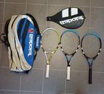 Tennisset Babolat sporttas + 3 rackets, Raquette, Babolat, Enlèvement, Utilisé