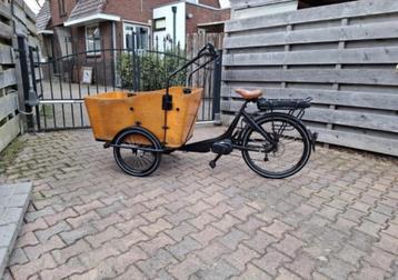 Zeer mooie elektrische bakfiets, Fietsen en Brommers, Fietsen | Bakfietsen, Ophalen, Zo goed als nieuw, Elektrisch