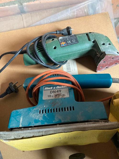 Slijpschijf , schuurmachine , wipzaag , enz 45€ voor alles, Doe-het-zelf en Bouw, Gereedschap | Schuurmachines, Gebruikt, Ophalen