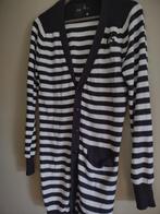x  Nieuwe gestreepte cardigan Gstar - Smal, Kleding | Dames, Truien en Vesten, Blauw, Nieuw, Ophalen of Verzenden, Maat 36 (S)