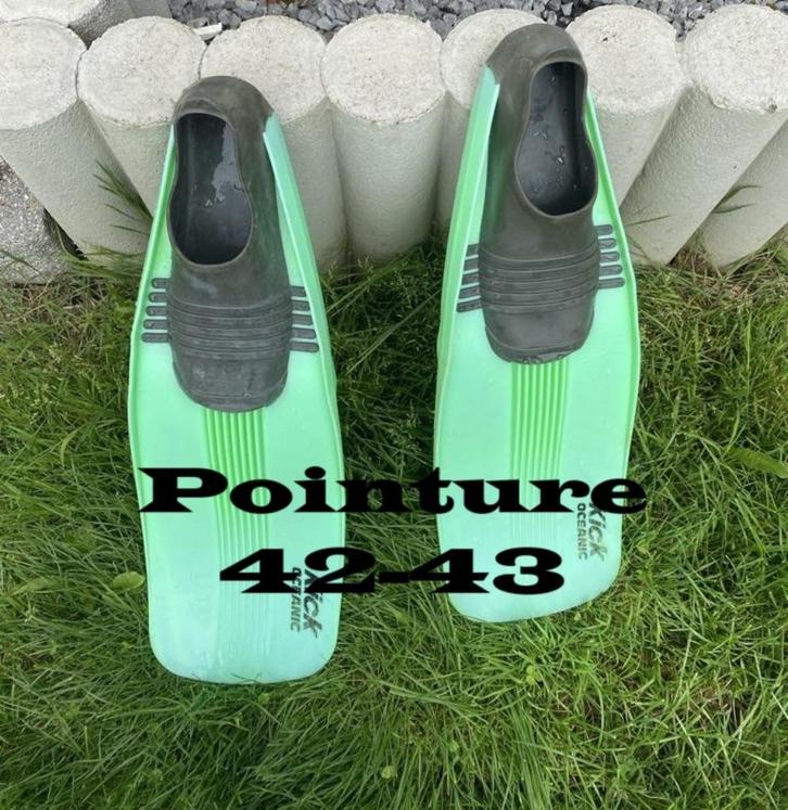 Kick Oceanic-vinnen maat 42-43, Watersport en Boten, Duiken, Gebruikt, Zwem- of Duikvliezen, Ophalen of Verzenden