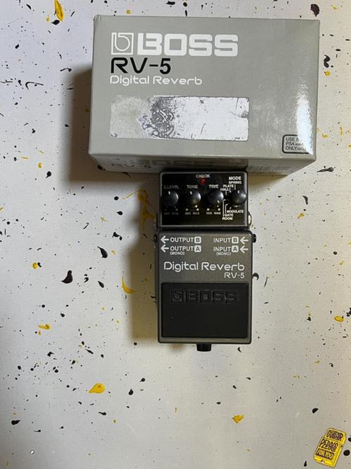 Boss RV-5 Digital Reverb, Muziek en Instrumenten, Effecten, Zo goed als nieuw, Reverb, Ophalen of Verzenden