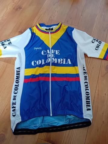 wielershirt, CAFE DE COLOMBIA beschikbaar voor biedingen