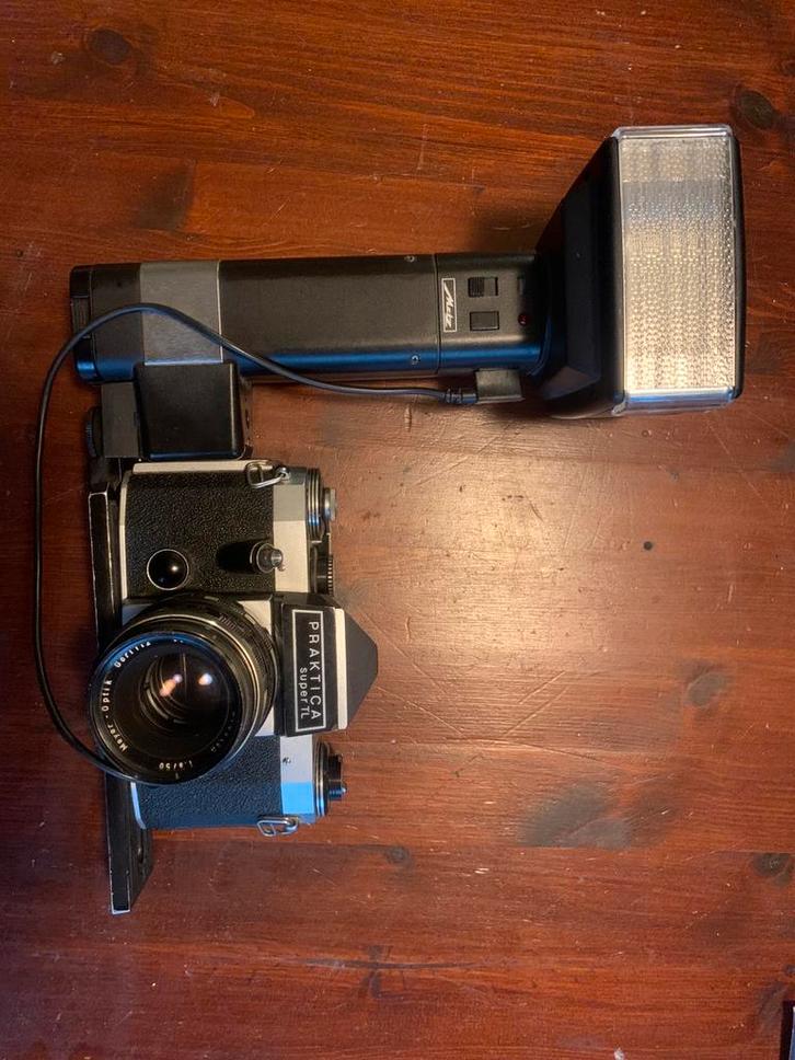 Praktica super TL vintage camera, Verzamelen, Foto-apparatuur en Filmapparatuur, Ophalen of Verzenden