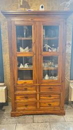 Belle armoire + buffet en bois massif à vendre, Avec porte(s), Comme neuf, 100 à 150 cm, Enlèvement