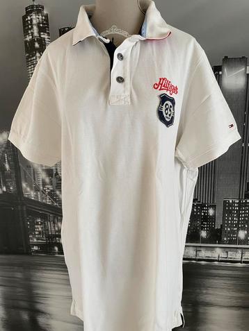 witte polo Tommy Hilfiger XXL beschikbaar voor biedingen